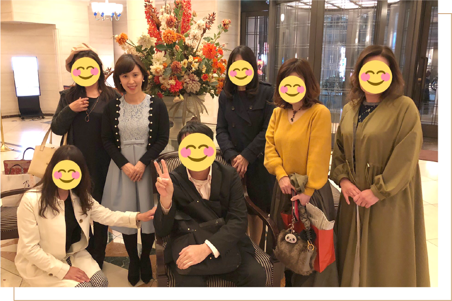 受講生との写真